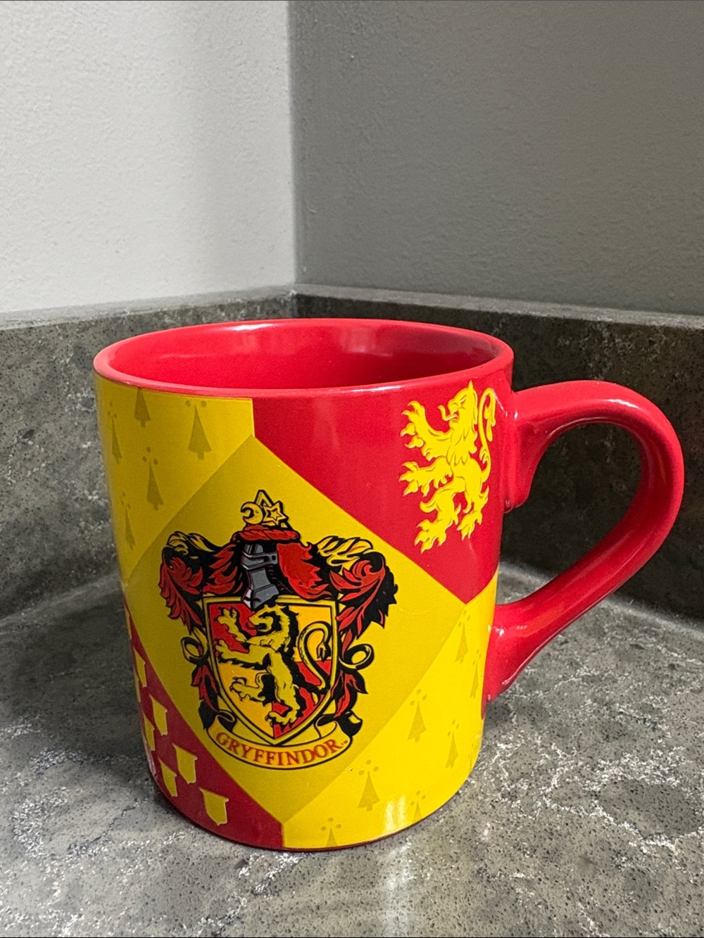 Gryffindor Red and Yellow Ceramic Coffee Mug